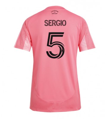 Inter Miami Sergio Busquets #5 Hemmatröja Kvinnor 2025-26 Kortärmad